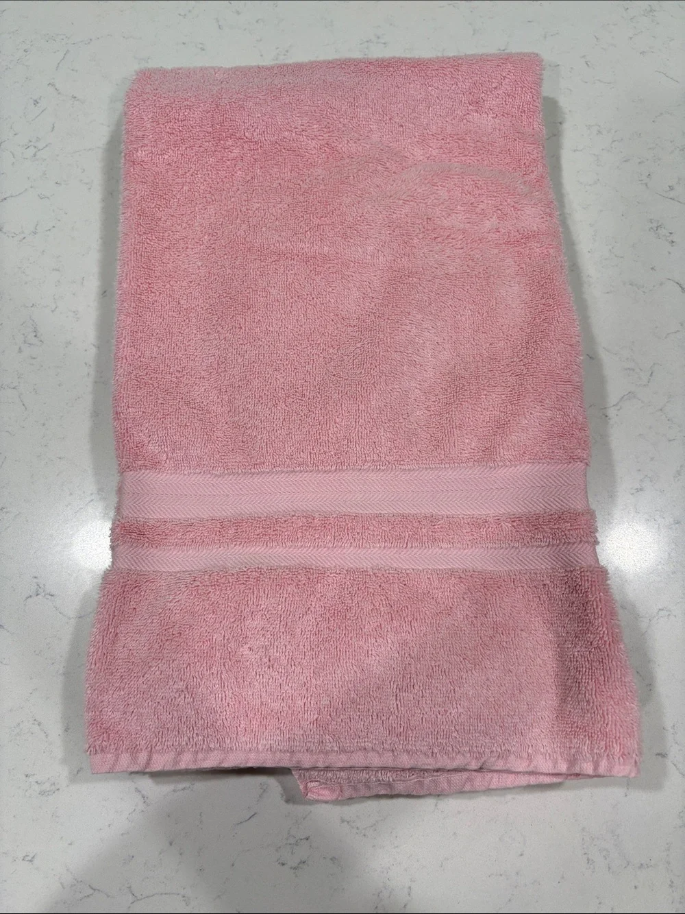 Ralph Lauren Pink Terry Bath Towel